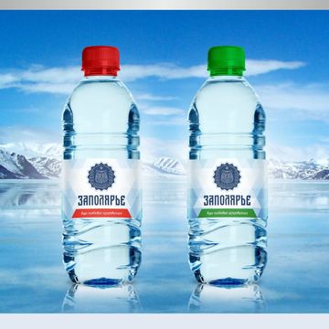 Дизайн этикетки для питьевой воды
