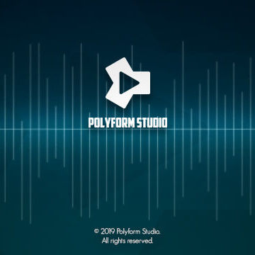 Сплеш-скрин для &quot;Polyform studio&quot; (дизайн-баттл)