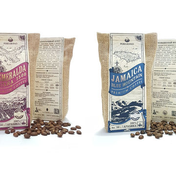 Разработка упаковки кофе Peregrano