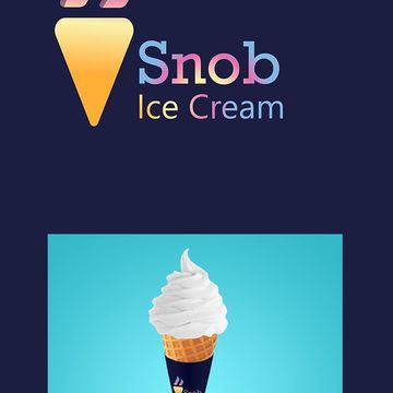 логотип мороженого
