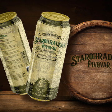 Упаковка для чешского пива Starohradsky Pivovar