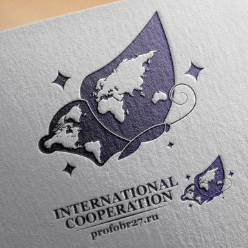 Логотип International Cooperation (реализован)