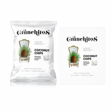 Упаковка для кокосовых чипсов