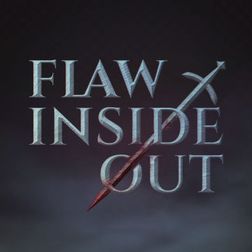 Логотип для компьютерной игры Flaw Inside Out