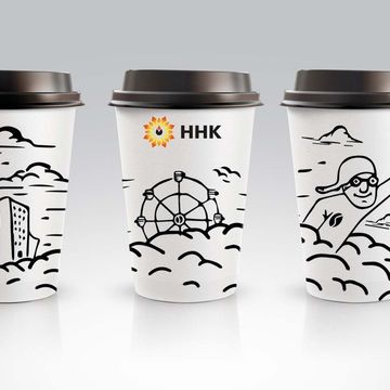 Дизайн кофейного стакана
