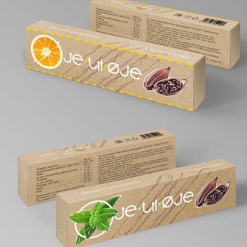 Дизайн упаковки шоколадных палочек из Дании