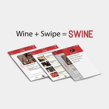 Лого и приложение для сервиса рекомендации вина