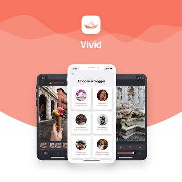 Vivid photo editor app