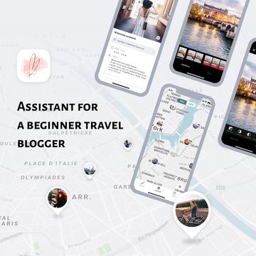 KatieOne App - помощник для начинающих travel блоггеров