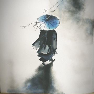 рисунок на бумаге