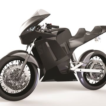 Дизайн мотоцикла с электроприводом