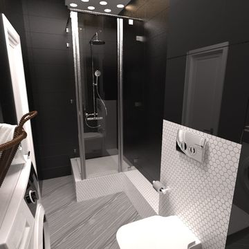 Дизайн интерьера для ванной комнаты