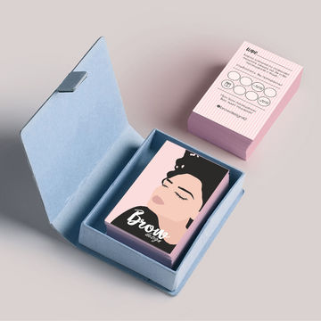 Визитка/Карта лояльности, для мастера бровиста