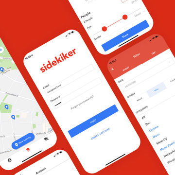Sidekiker - mobile development