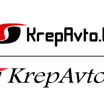 KrepAvto.by. 2 логотипа для магазина. Заказчик выбрал нижний