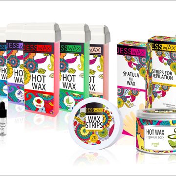 Дизайн упаковки серии средств для эпиляции