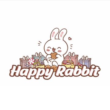 Логотипа для happy rabbit