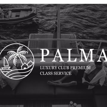 Логотип для туристичесой компании класса люкс Palma