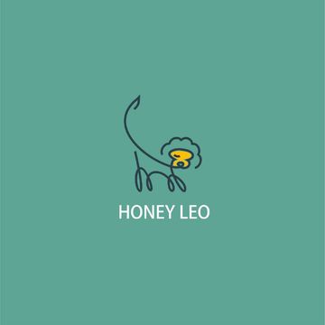 Логотип &quot;HONEY LEO&quot;