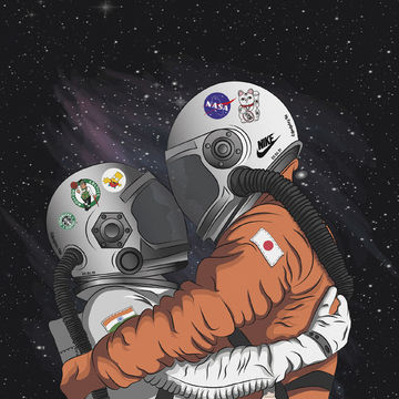 The story of one love that began on earth