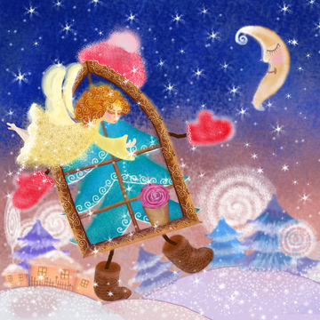 Шло по улице окно