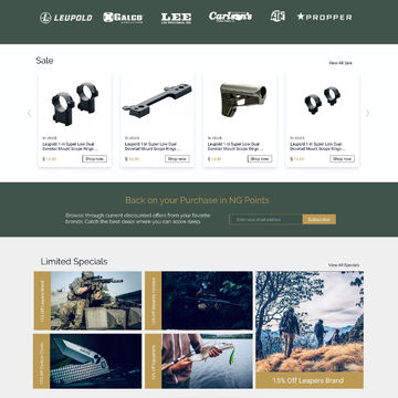 Разработка дизайна главной страницы для ИМ