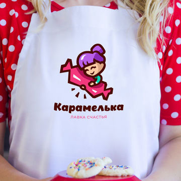 Логотип магазина сладостей