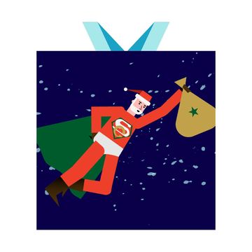 Here comes Santa Claus