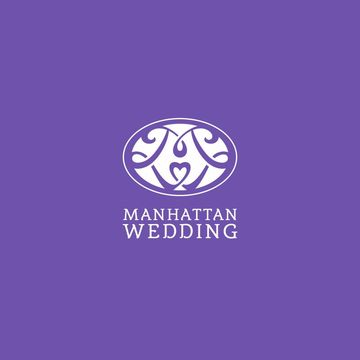 Логотип &quot;Manhattan Wedding&quot;