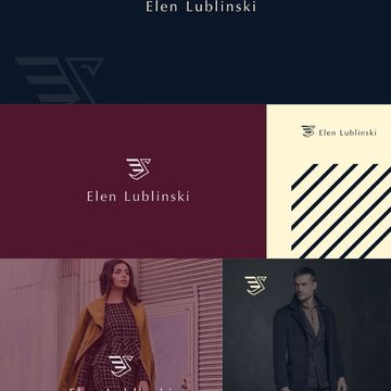 логотип для E. Lublinski - одежда и аксессуары