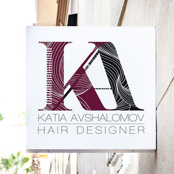 Hair designer logo
