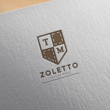 Логотип для ателье по пошиву мужского классического гардероба Zoletto