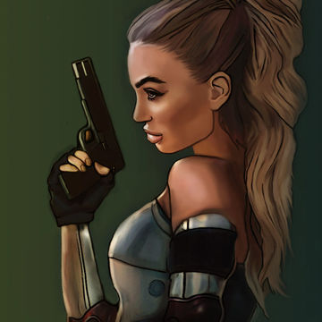 обработка фото в стиле киберпанк