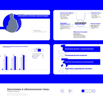 Индивидуальный макет для презентации