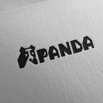 logo. panda логотип
