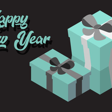 Card Happy New Year