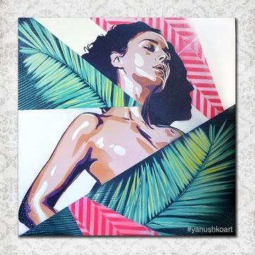 Картина "NATURE&amp;FEMINITY"