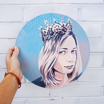 Портрет на виниловой пластинке