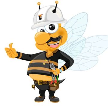 Персонаж - пчела прораб