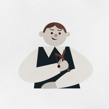 Серия иллюстраций для портала Клопс на тему "Буллинг"(3)