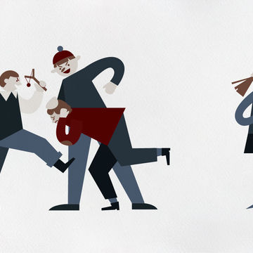 Серия иллюстраций для портала Клопс на тему "Буллинг"(5)