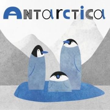 Сувенирная открытка из Антирктиды