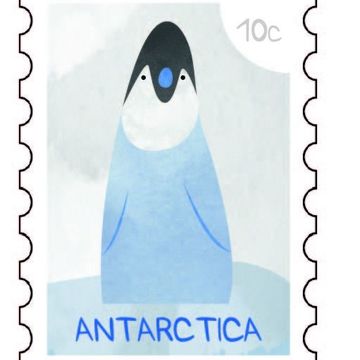 Марка из Антарктиды