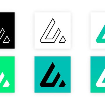 Лого Leaper с фирменными цветами
