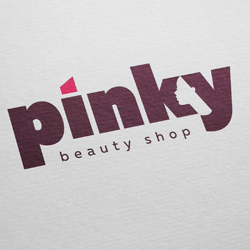 логотип для магазина косметики Pinky