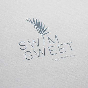 логотип для магазина купальников SwimSweet