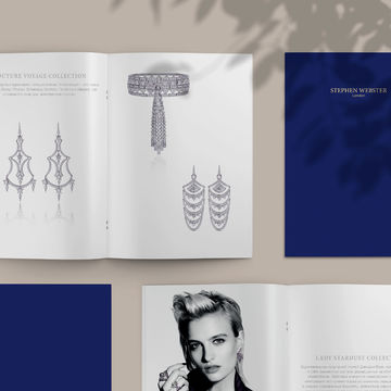 Дизайн и верстка каталога ювелирного бренда