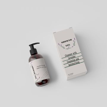 Упаковка для продуктов косметического магазина.