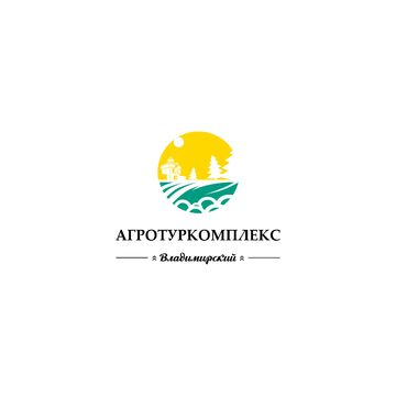 Логотип по заказу туристического комплекса АГРОТУРКОМПЛЕКС Владимирский