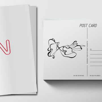 оформление почтовой открытки